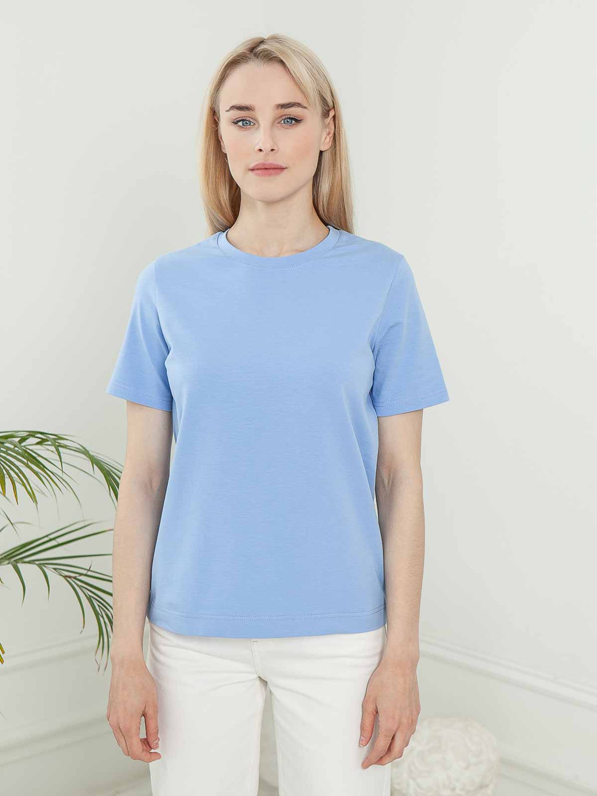 Картинка Футболка блакитна